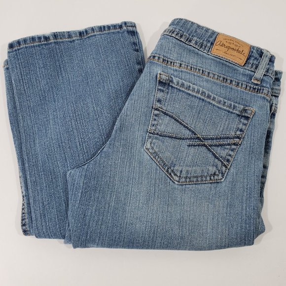 Aeropostale Women's Jeans Size 4 Regular Chelsea Boot Cut - Picture 1 of 12